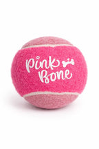 Pink Bone Logo Tennis Ball – Pink