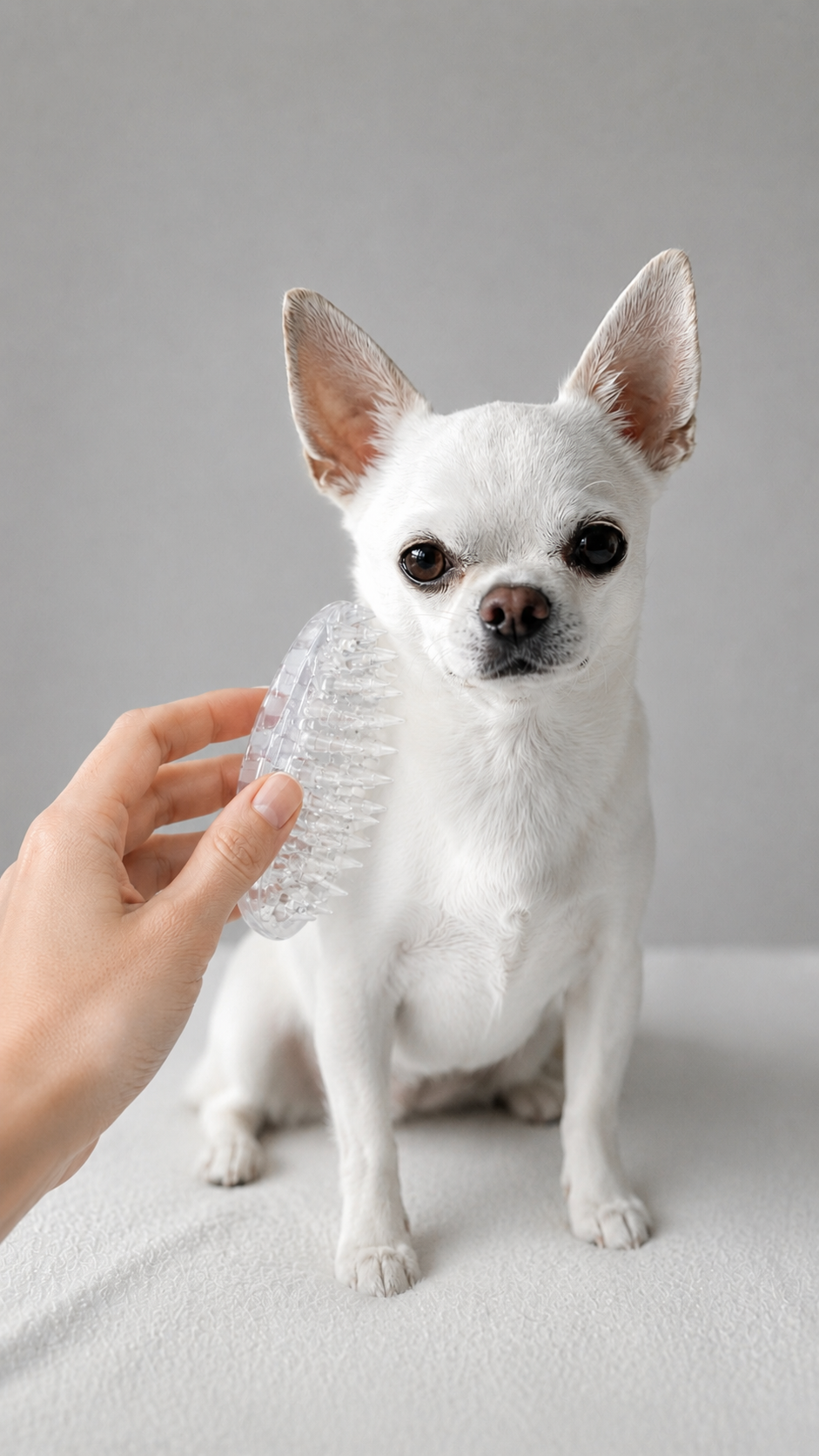 Pet Silicone Grooming Massage Brush