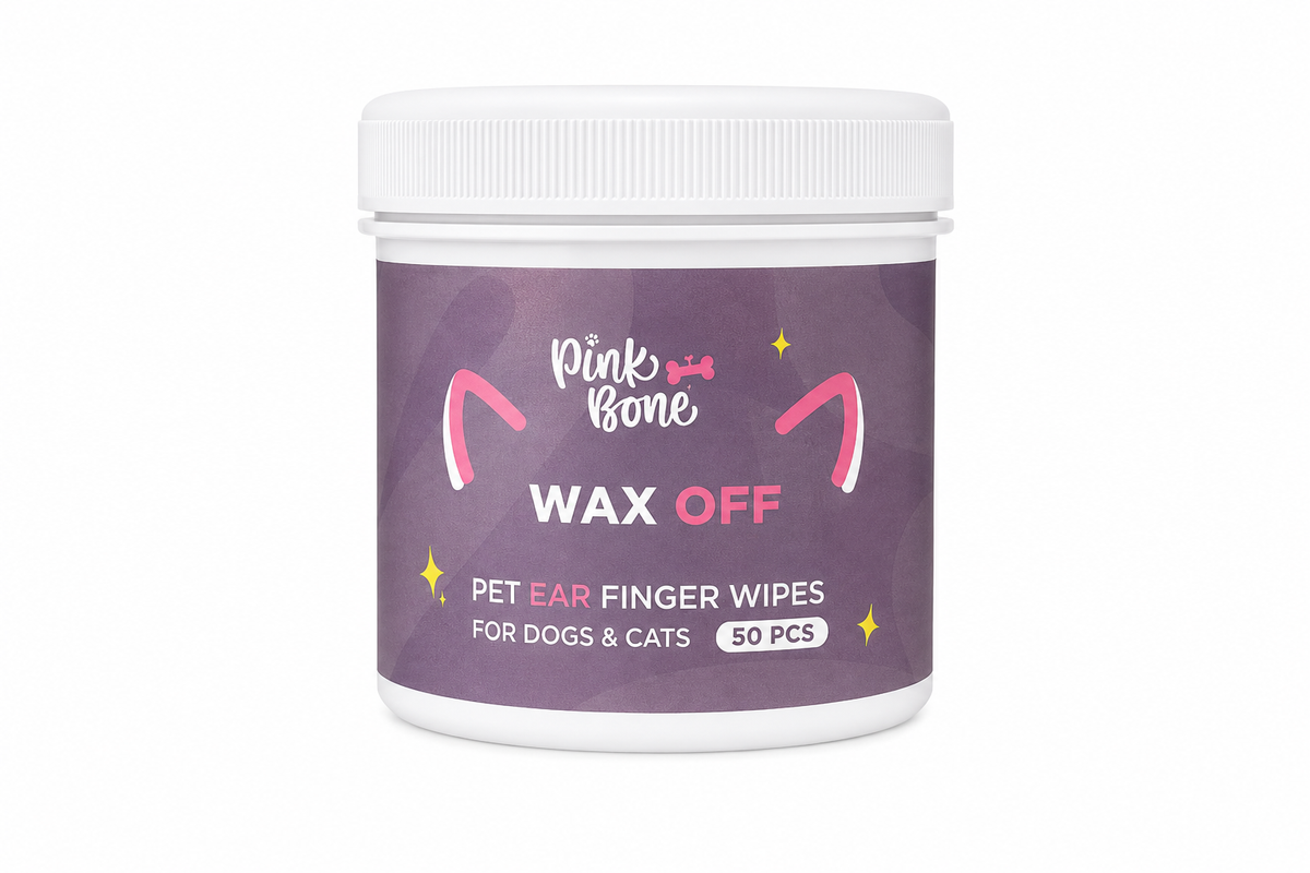 Pet Ear Cleaning Finger Wipes for Dogs & Cats
